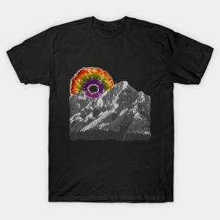 rainbow donut mountain T-Shirt